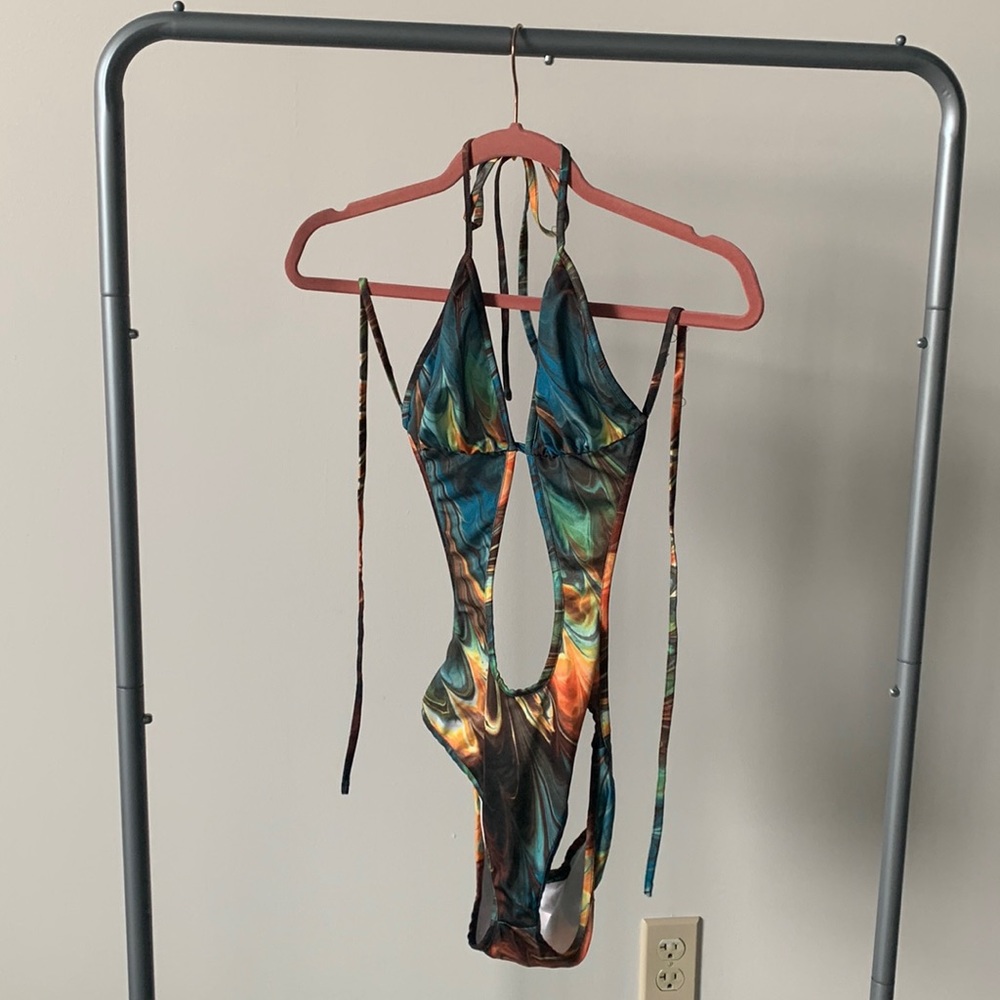 Kim Shui “Melt” one piece simsuit
